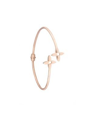 Gold Bracelet With Flowers (Demo)